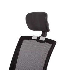 탈부착 의자 머리받침대 컴퓨터 사무용 간단설치 의자목받침 709 블랙 풀메쉬