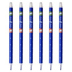 동아 미피 슬림색연필 2mm (리뉴얼), 파랑, 6개