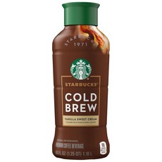 Starbucks Cold Brew Coffee Vanilla Sweet Cream 스타벅스 콜드 브류 커피 바닐라 스위트 크림
