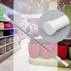 마공상점 샤워커튼봉 옷방 주방 일자형, 사각형 70~120cm, 1개