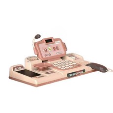 슈퍼마켓 계산대놀이 역할 소꿉 장난감 캐셔 장난감, 인식 슈퍼마켓 금전 등록기, 1개