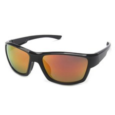 透明框男女戶外登山偏光太陽眼鏡 釣魚適用抗UV400, 1個, 如圖所示