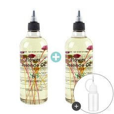 1+1 엔썸블 플라워 큐티클오일 대용량 500ml + 큐티클 리무버 & 오일 공병 30ml