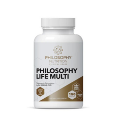 필로소피 종합 비타민 150캡슐 - Philosophy Nutrition Life Multi Vitamin 150 cap, 1개, 150정
