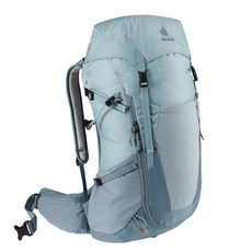 【Deuter】Futura 24SL 透氣網架登山背包 女款 德國舒適負重透氣健行背包, 水藍