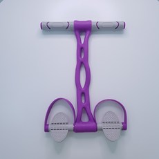 일상전환 홈트 로잉밴드, 퍼플, 1개