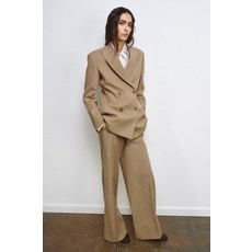 ZARA ZW 컬렉션 울 핀턱 팬츠 - 베이지 2042/700/710
