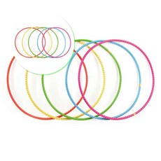 쌍문상회 통과하기 훌라후프 리듬체조 어린이용 후프돌리기 일 운동능력발달 던기기 아이들성장 40872EA, 68cm 5개 색상랜덤