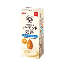 Glico 格力高 杏仁果效果原味杏仁果飲196ml*12瓶 效期20260728, 12個, 196ml