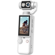 미니 바디 카메라 4K HD 와이파이 스포츠 포켓 64GB 착용형 보안용 작업용 경비용 여행용 자전거 운전사 기록기 브이로그 오렌지, White