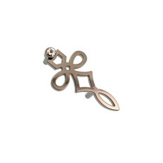 잠자리 큐빅 2구 가구손잡이 나사간격 64mm 수납장손잡이 붙박이손잡이, 1개
