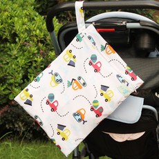 똑딱이 유모차 걸이 파우치 자동차