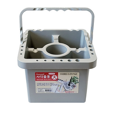 대형 미술용 물통x1개 20x20x15cm 대형수채화물통 전문가용물통