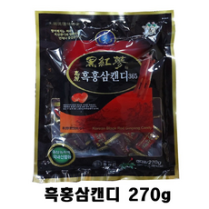 [순수한삼] 고려 흑홍삼캔디365 270g, 1개