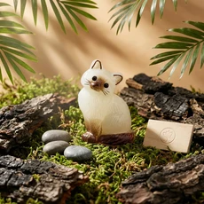 10-100pcs 미니 수지 카피바라 미니어처 인형 귀여운 요정 정원 동물 장식 이끼 마이크로 풍경 DIY 공예 장, 02 10pcs, 02 Lumino