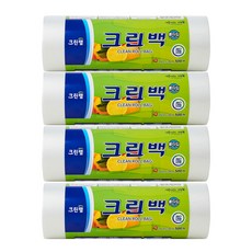 크린랲 크린백 롤타입 30 x 40 cm, 500개, 4개
