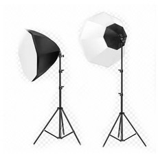 YiDA 65cm八邊形攝影燈 40瓦 補光燈 直播補光 商品攝影 LED補光燈 持續燈 視訊教學, 1個, YD80