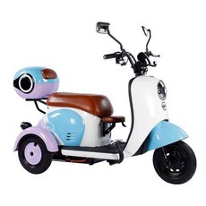 전기 삼륜 스쿠터 배달용 오토바이 전동 48V, 2 프리미엄 600W +납산 48V12A[40, 1개