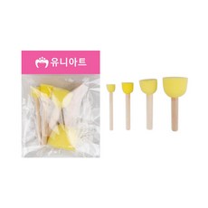 유니아트 2000 도장찍기스펀지 3번, 30개