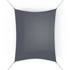 사각형 그늘막 쉐이드 - 다크그레이 252407, 사각형 그늘막 쉐이드 다크그레이
