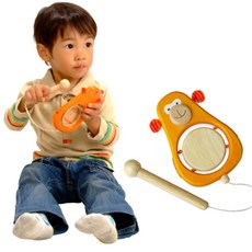 아임토이 유아 음악교구 원숭이드럼