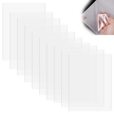 VitalBloom 다리미 접착 시트 자수 시트 자수용 양면 접착심 접착심 10장