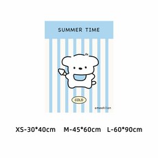 寵物冰墊夏季凝膠涼蓆墊貓咪睡墊涼墊夏天降溫冰絲涼感狗牀狗墊子, 1個, 冰淇淋狗