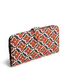 Vera Bradley 여성용 탭 지갑 면 개버딘 무어 단일 사이즈