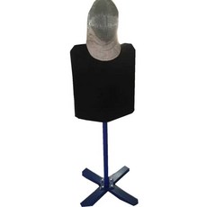 펜싱타격대 검도 크로스 상체 훈련용 마네킹 펜싱더미, L  크로스 타겟 높이 조절 가능