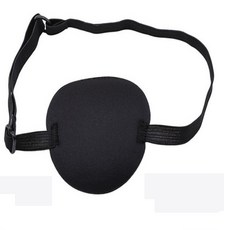 외눈 가리개 편한안대 다래끼안대 눈병안대, 1-외눈안대-블랙