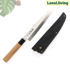 사시미 낚시칼 180MM 가죽칼집 주방칼