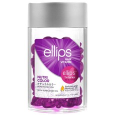 ellips 意立詩 經典膠囊護髮油 紫梅花 50粒, 50ml, 1罐