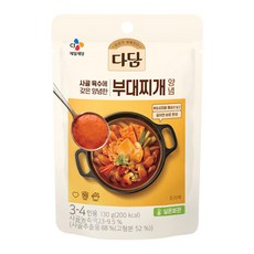 다담 사골부대 찌개양념, 130g, 9개