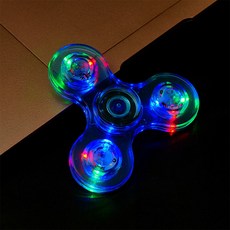 VITALO 기본 빛나는 회전 피젯 스피너, 블루_PGC1270, 1개