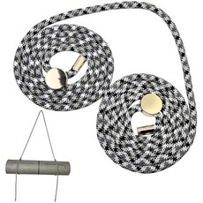 다오선 요가 매트 스트랩 8mm 조절 가능한 파라코드 캐리어 캠핑 패드 및 담요 휴대용 스트랩만 해당 2795882, White Camouflage, 1개