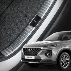 SUV 트렁크 내부가드 자동차용품 커버 내부 보호매트, 1개, 내부가드 (실버) 1p