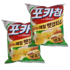 오리온 포카칩 어니언맛 110g, 2개