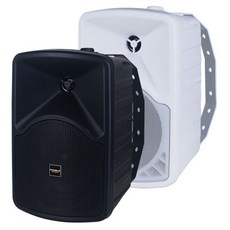액티브 뮤직스피커 벽면브라켓형 6inch 2WAY RMS 90W MAX 180W 8옴 블랙1조(2EA)