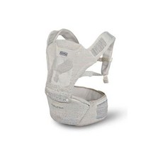 KU KU 酷咕鴨 PLUS 充氣墊腰凳揹帶｜多功能嬰兒揹帶，透氣舒適，減輕腰部負擔, 陽光杏