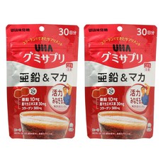 UHA 味覺糖 Surpri 鋅 10 毫克和瑪卡 30 毫克可樂味軟糖, 2個, 60顆