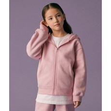 무신사 스탠다드 MUSINSA STANDARD KIDS 기모 오버사이즈 후디드 스웨트 집업 [인디언 핑크] MKBTKAZ03-IP 475149