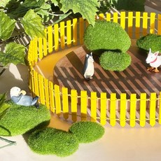 오렌지토파즈 인조 이끼 돌 세트 조화장식, 1개