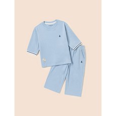 빈폴 키즈 7부 피케 상하세트 스카이 블루 (BI5241U07Q) 305544