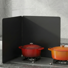 웨이백홈 접이식 기름 튐 방지 가드, 1개