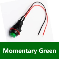 케이블 잠금 자동 DS 213 원형 단추 스위치 순간 리셋 푸시 10mm 5 개 20, 02 500PCS, 05 Momentary Green
