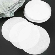 원형 화이트 13cm 500장 버거패티 해동지 미트페이퍼 고기 냉동 분리 종이 프레스 기계용 양피지, 1개, 500개입