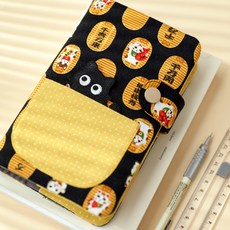 臺灣*出貨 可愛現金存錢本2025年新款存錢記賬本高顏值夾錢冊兒童存錢攢錢本, （定頁款）草莓存錢本【100頁可存2w,收藏拍下贈送刺繡小貓+3格卡袋, 1個