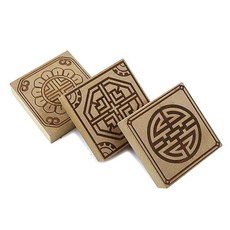 은비가 야외놀이 전통 문양 비석치기 놀이 세트