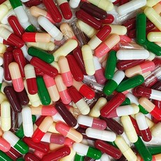 코인텍 공캡슐 빈캡슐50개 500mg 색상믹스, 50개