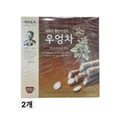 쌍계명차 김동곤 명인이 만든 우엉차, 1g, 100개입, 2개